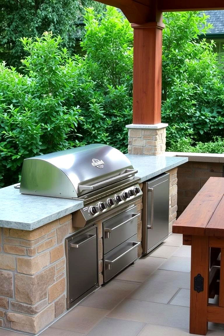 Outdoor Kitchen - 24 Outdoor Decor Ideas
