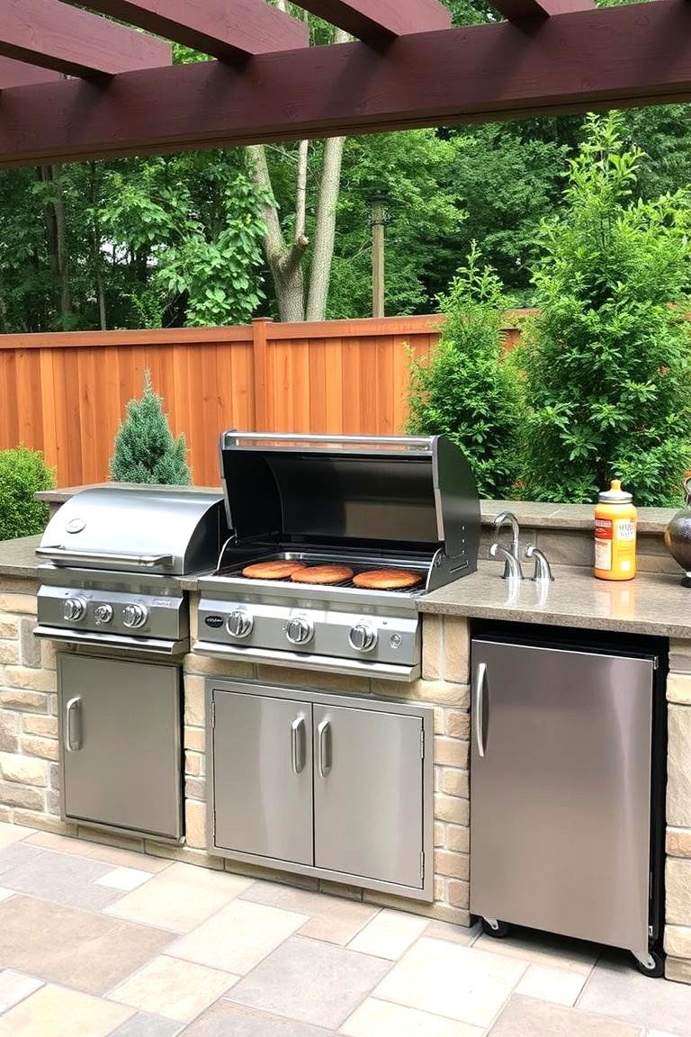 Outdoor Kitchen Setup - 24 Backyard Patio Ideas