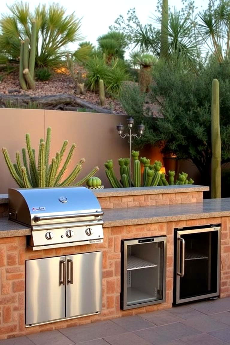 Outdoor Kitchen for Entertaining - 24 Arizona Backyard Ideas