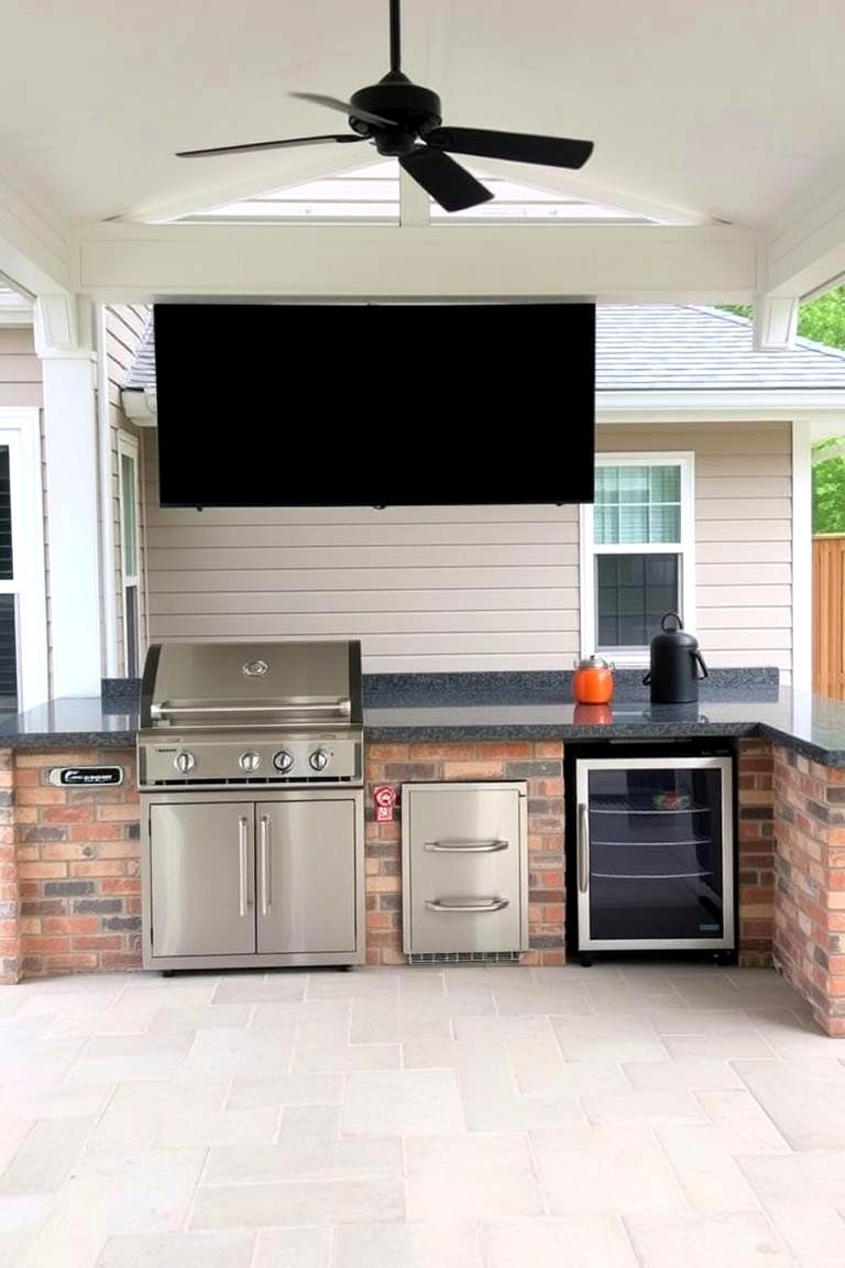 Outdoor Kitchen - 24 Back Porch Ideas