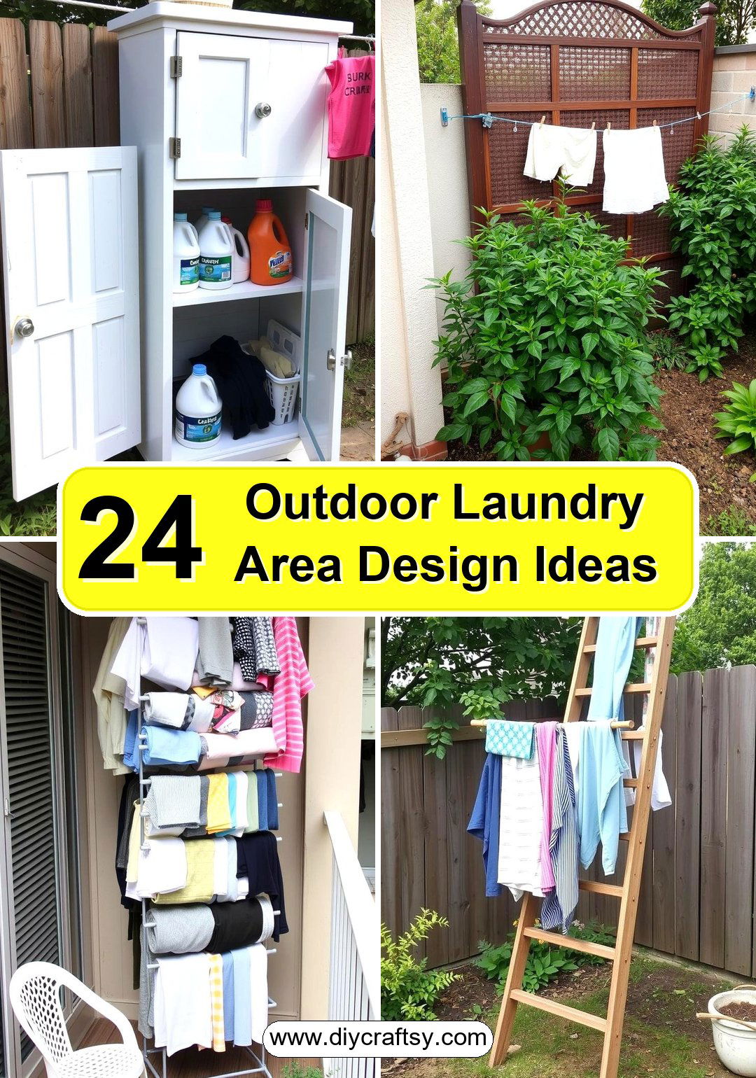 Outdoor Laundry Area Design Ideas