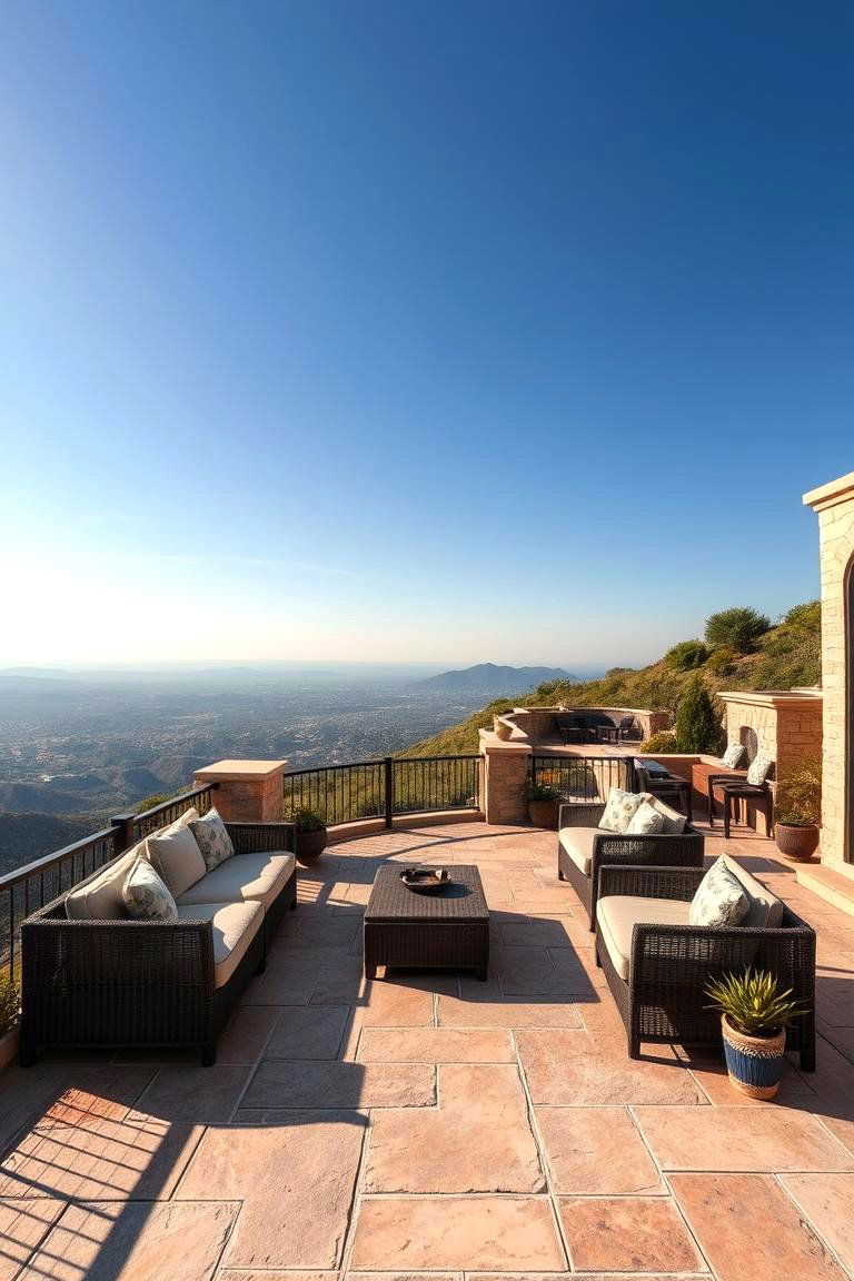 Outdoor Living Spaces on the Hill - 24 hillside landscaping ideas