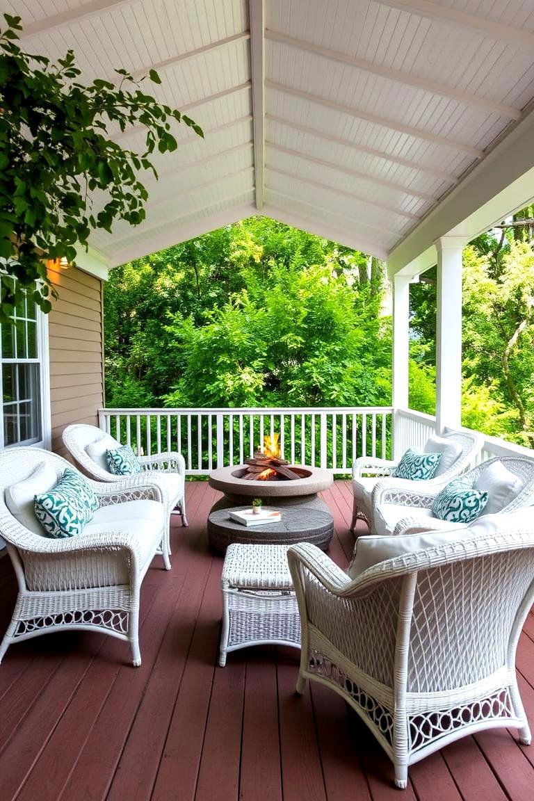 Outdoor Living Spaces - 24 Beach House Decor Ideas