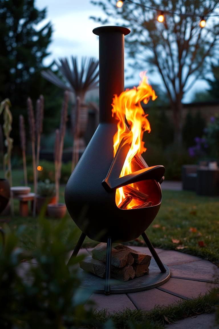 Outdoor Patio Log Burner - 24 Log Burner Ideas