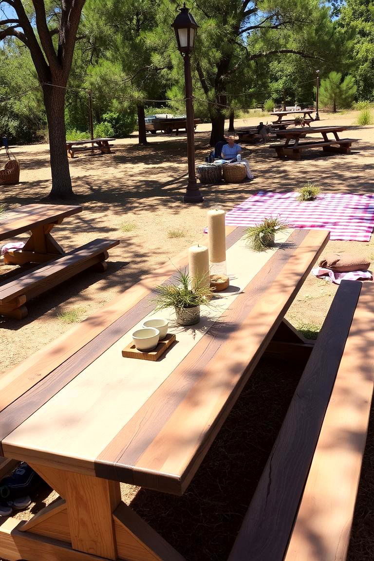 Outdoor Picnic Setting - 24 Birthday Decoration Ideas