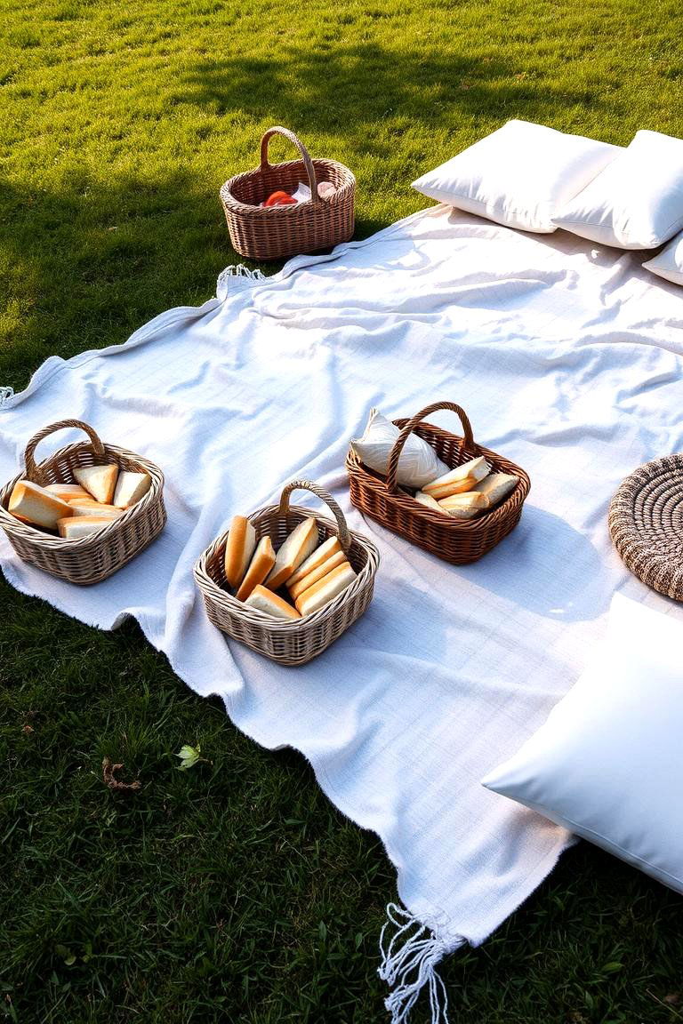 Outdoor Picnic - 24 Backyard Entertainment Ideas