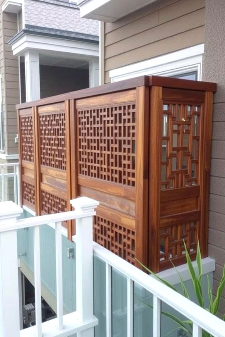 Outdoor Privacy Panels - 24 Balcony Privacy Ideas