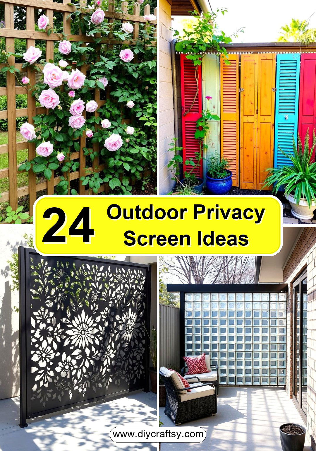 Outdoor Privacy Screen Ideas