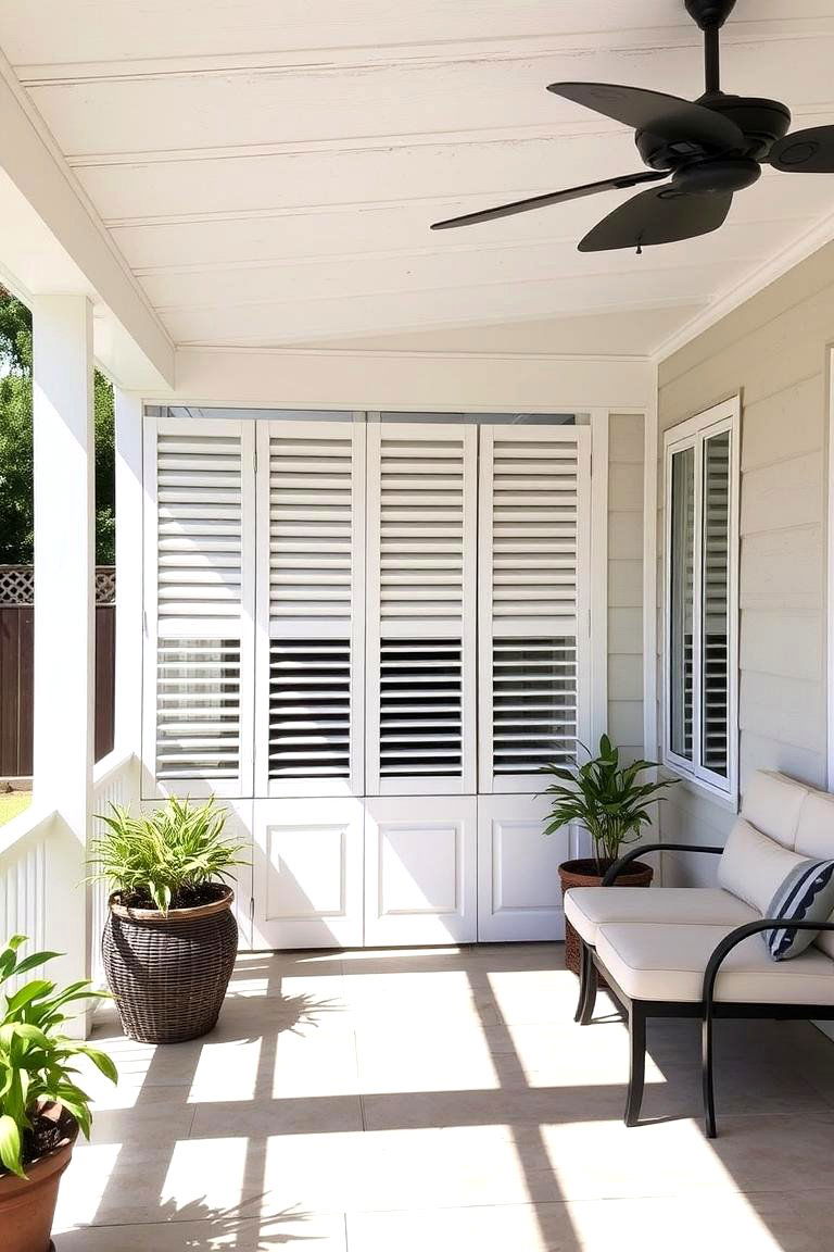 Outdoor Rated Shutters New - 24 Outdoor Privacy Screen Ideas