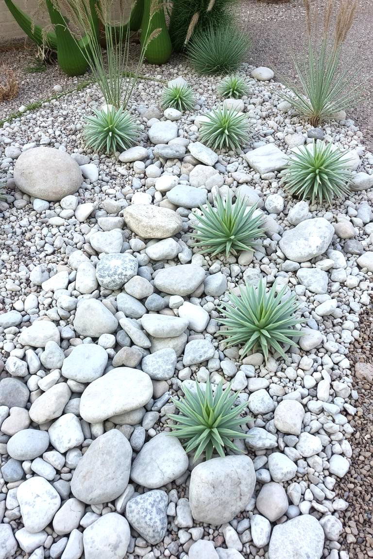 Outdoor Rock Garden - 24 Cheap Backyard Makeover Ideas