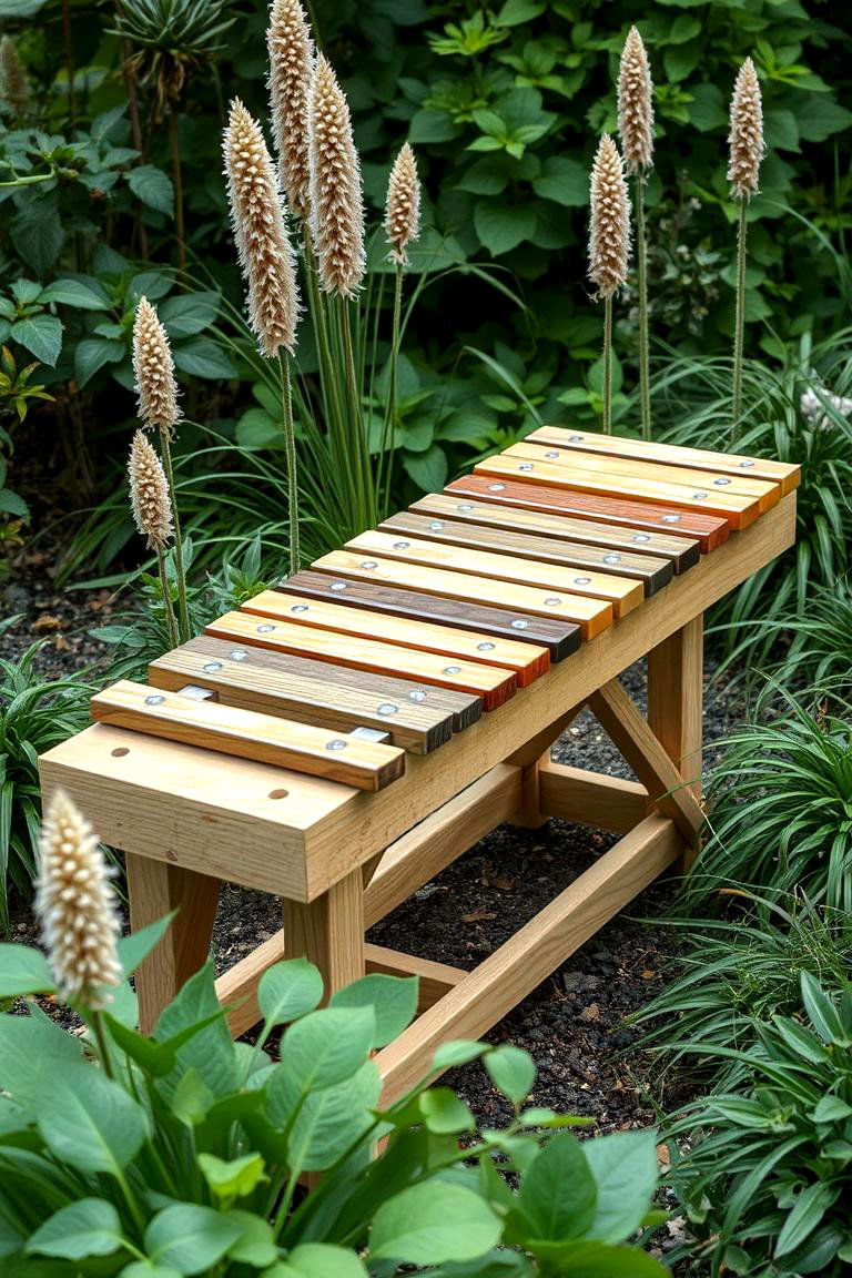 Outdoor Sound Instruments - 24 Sensory Garden Ideas
