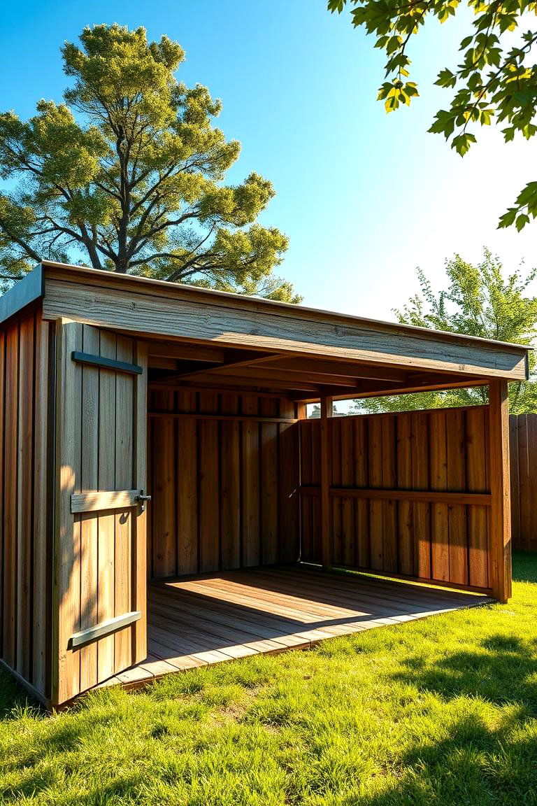 Outdoor Storage Shed - 24 Lawn Mower Storage Ideas