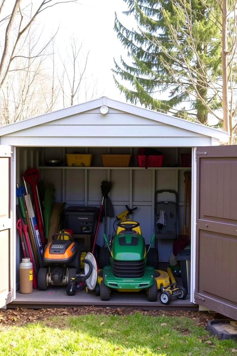 Outdoor Storage Sheds - 24 Garage Storage Ideas