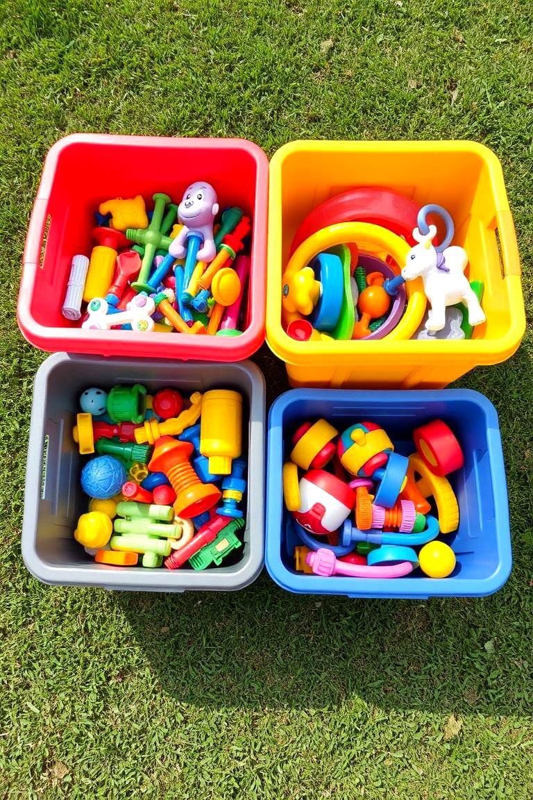 Outdoor Toy Storage Bins - 24 Outdoor Storage Ideas