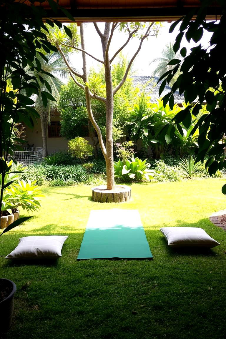 Outdoor Yoga Space - 24 Backyard Oasis Ideas