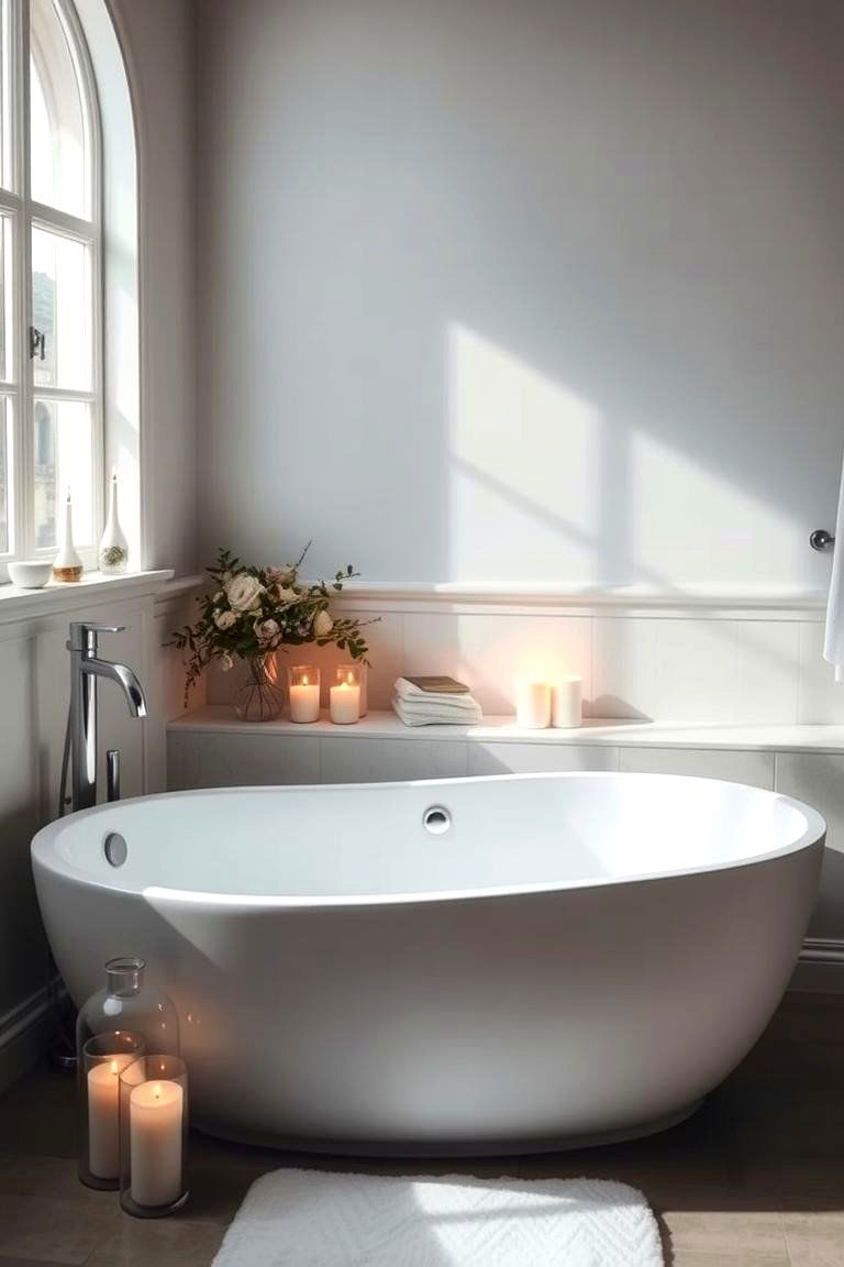 Oval Bathtub - 24 Bathtub Ideas
