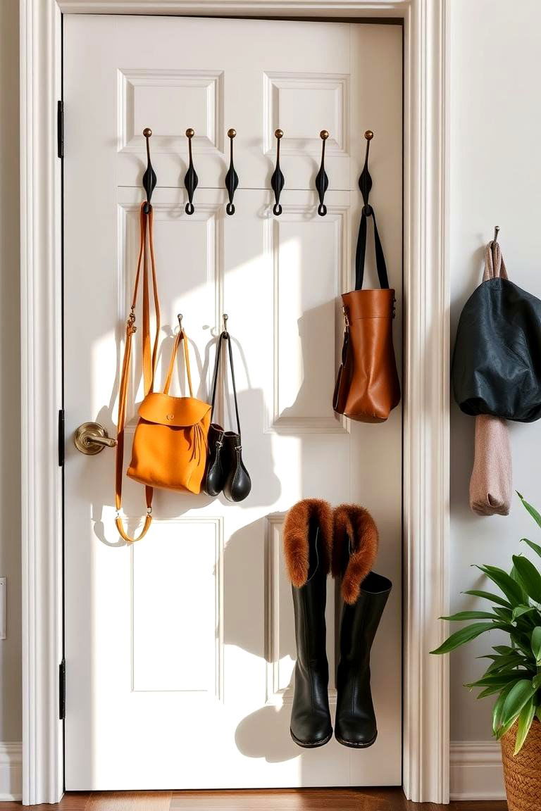 Over Door Boot Hangers - 24 Boot Storage Ideas