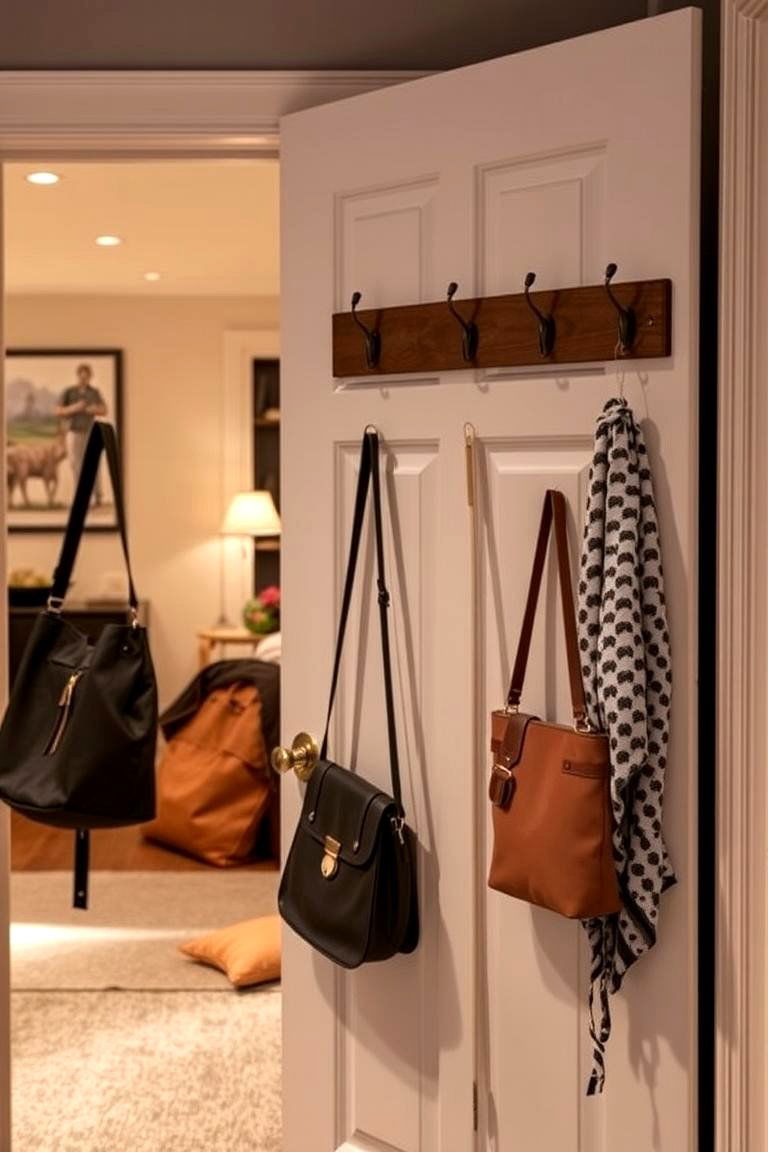 Over Door Hooks and Racks - 24 Clothes Storage Ideas