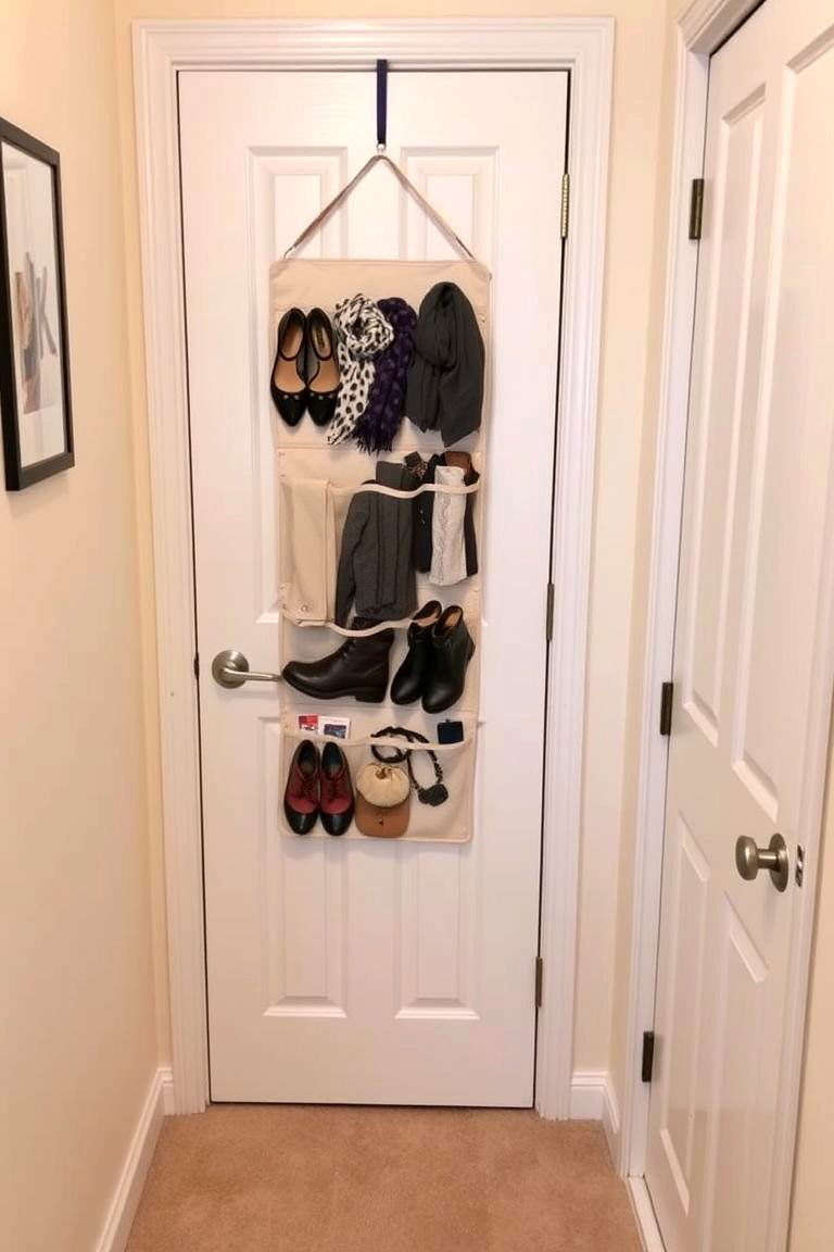 Over the Door Organizers - 24 small bedroom storage ideas
