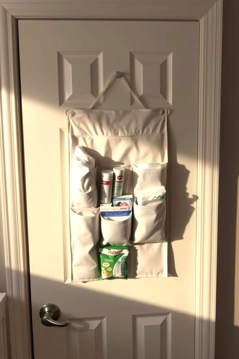Over the Door Organizers for Diapers and Wipes - 24 Nursery Storage Ideas