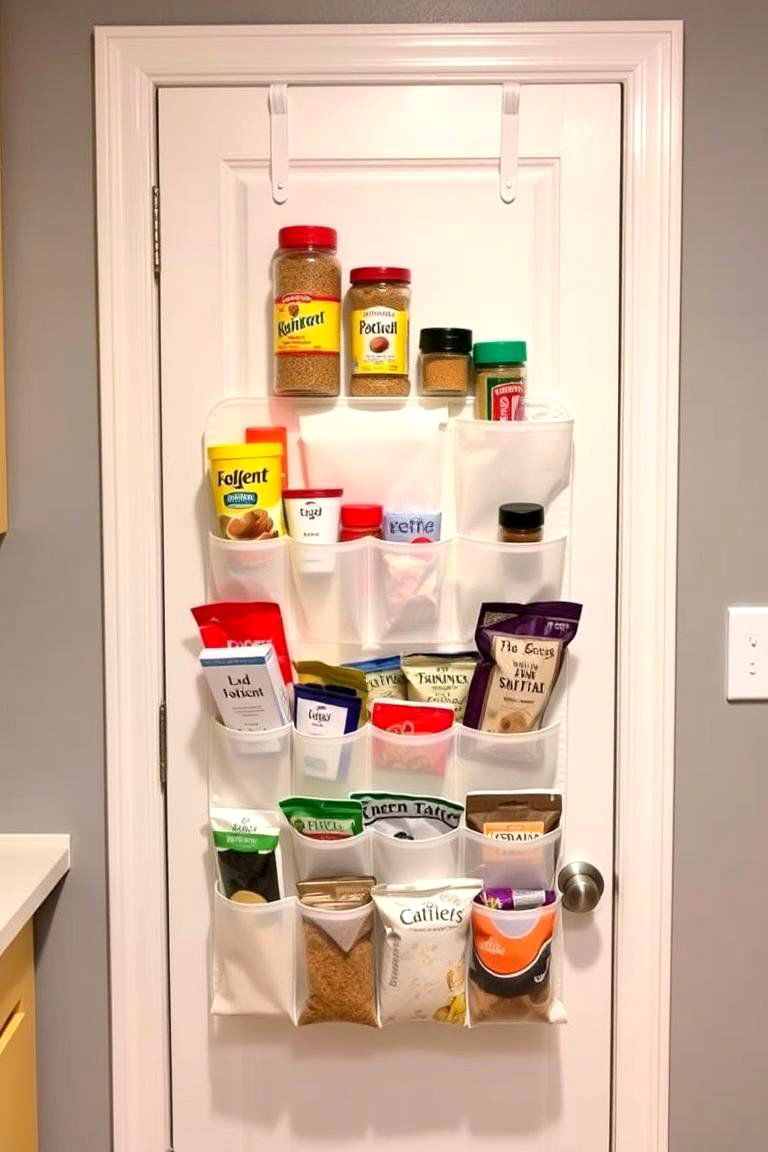 Over the Door Pantry Organizers - 24 Larder Cupboard and Pantry Ideas for Your Kitchen