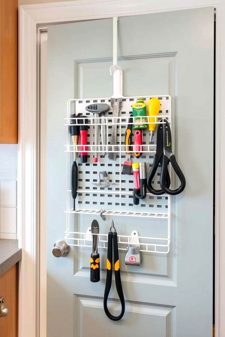 Over the Door Storage Racks - 24 Small Kitchen Storage Ideas