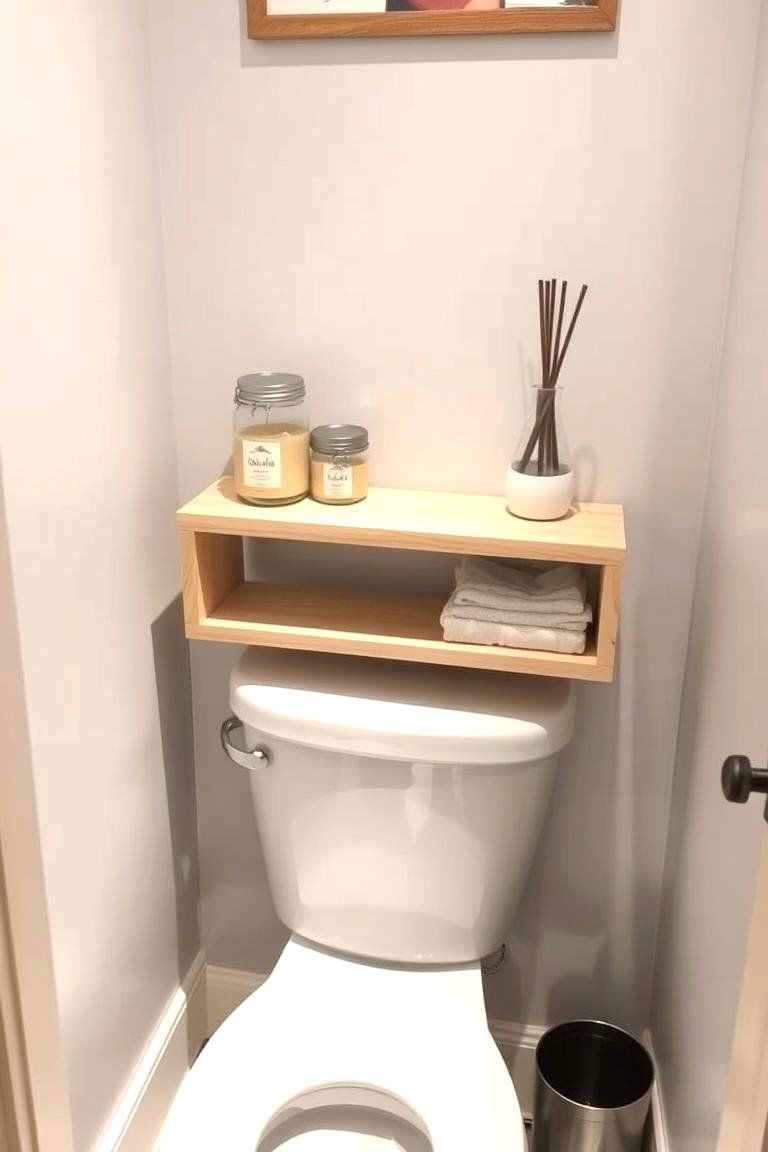 Over the Tank Shelf - 24 Over Toilet Storage Ideas