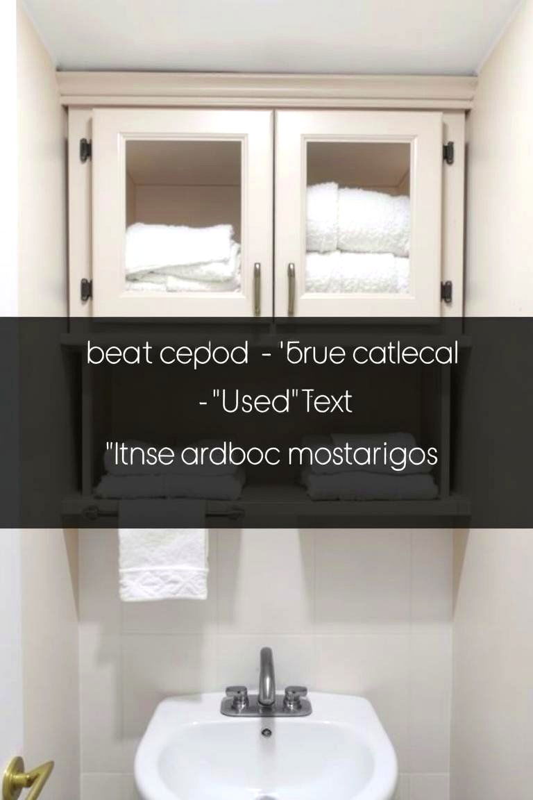 Overhead Storage Cabinets - 24 Bathroom Cabinet Organizing Ideas