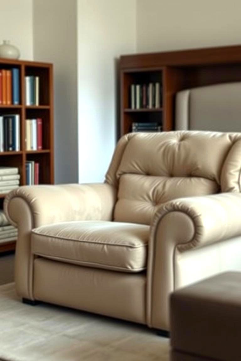 Oversized Armchair for Maximum Comfort - 24 Bedroom Chair Ideas
