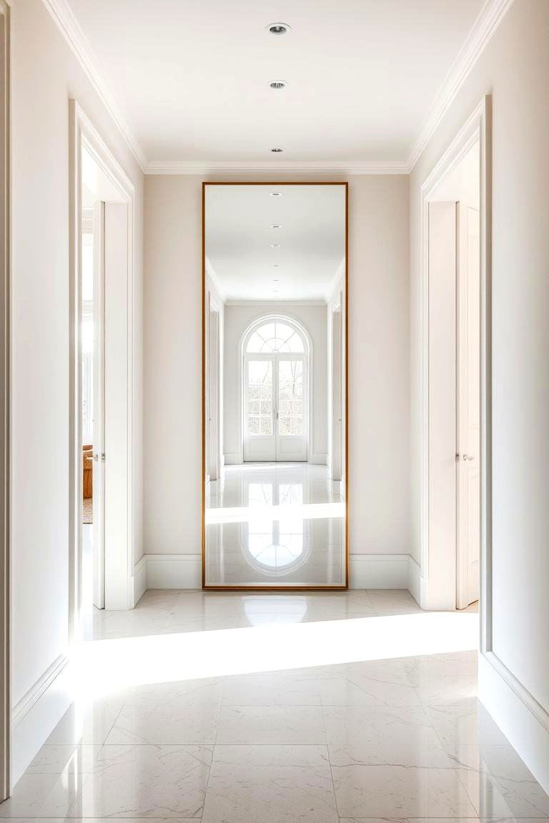 Oversized Full Length Mirror - 24 hallway mirror ideas