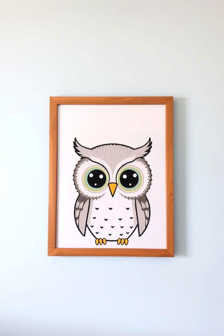 Owl Wall Decor - 24 Woodland Nursery Ideas