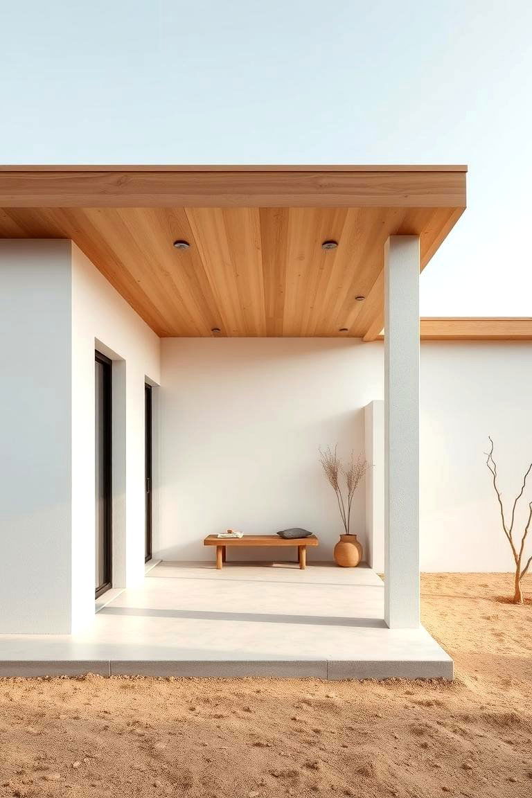 Oyster Shell - 24 Off-white Paint Colors for Home Exteriors
