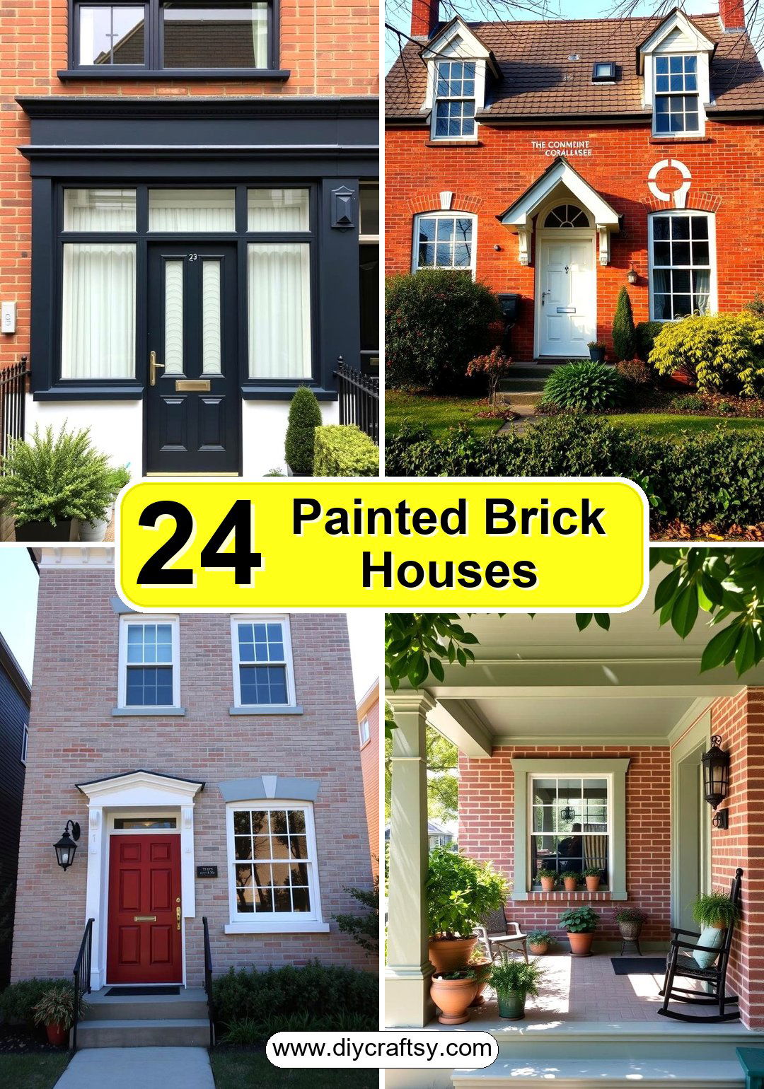 Painted Brick Houses