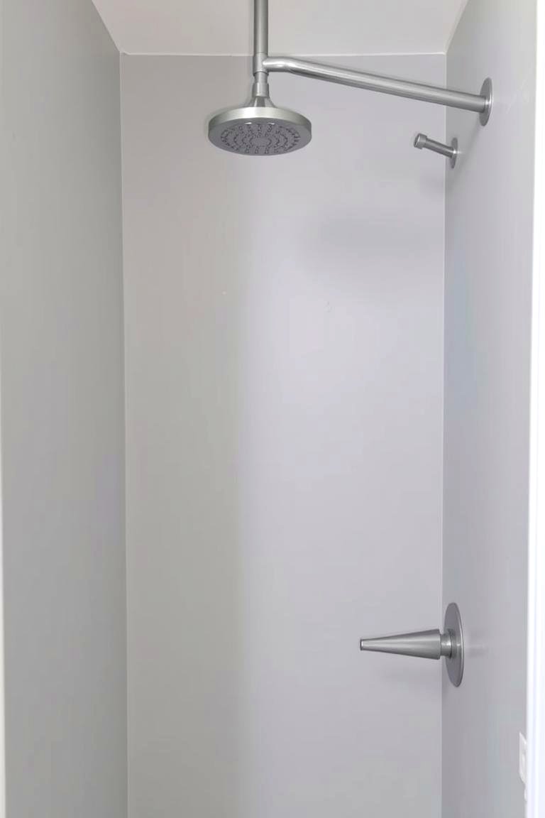 Painted Drywall with Waterproof Coating - 24 Shower Surround Ideas