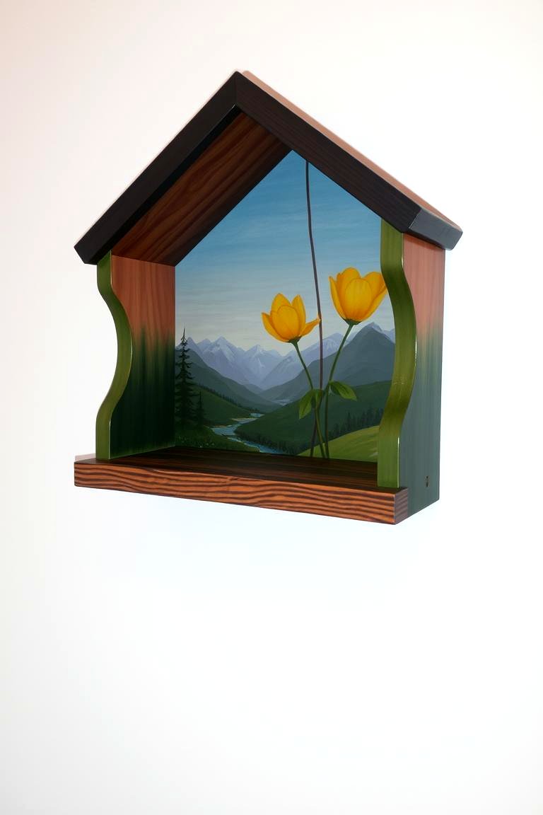 Painted Furniture as Wall Art - 24 Painted Furniture Ideas