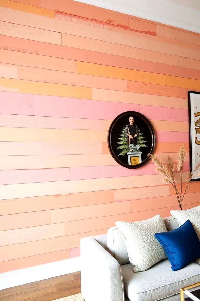 Painted Perfection Statement - 24 shiplap accent wall ideas