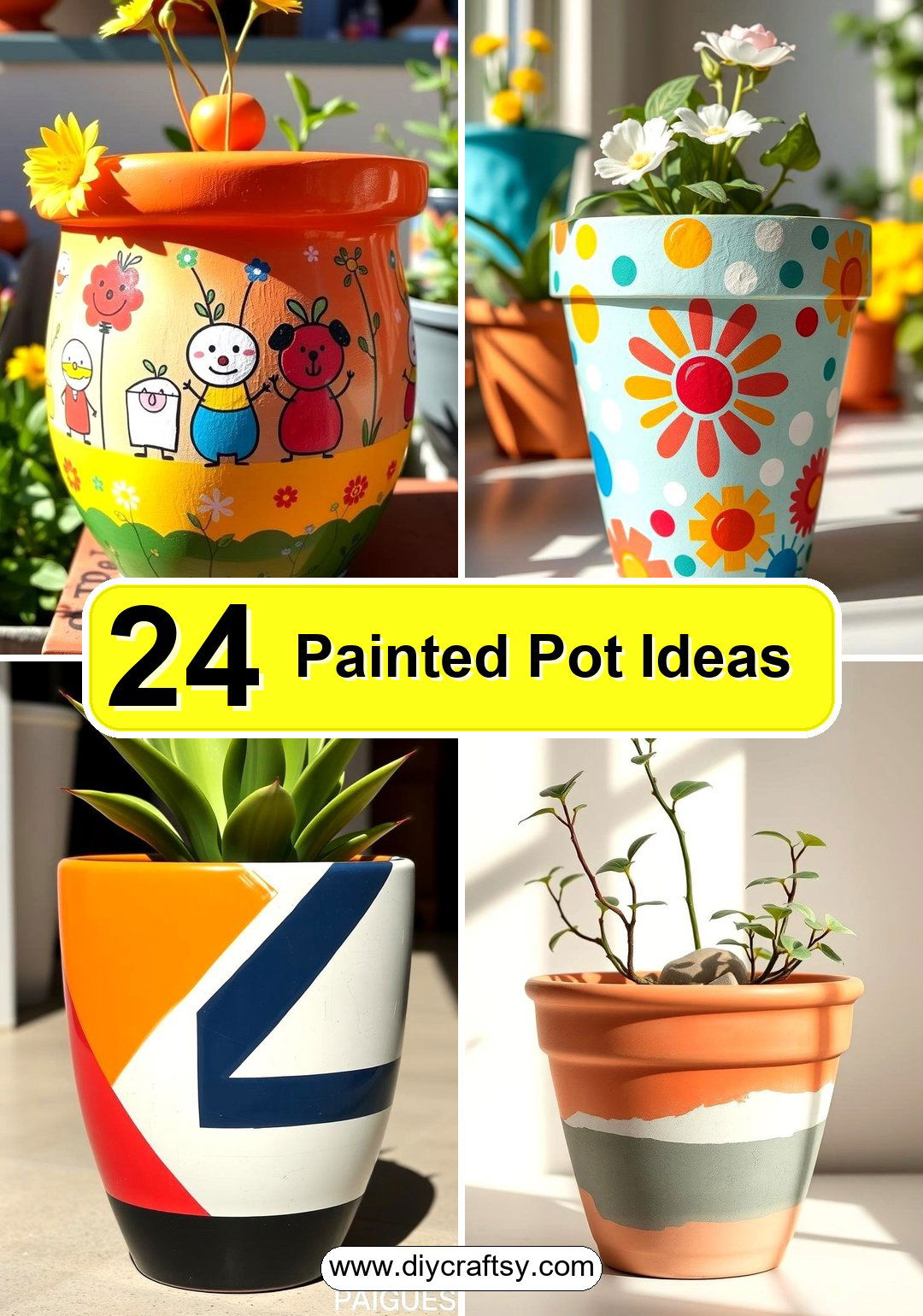 Painted Pot Ideas