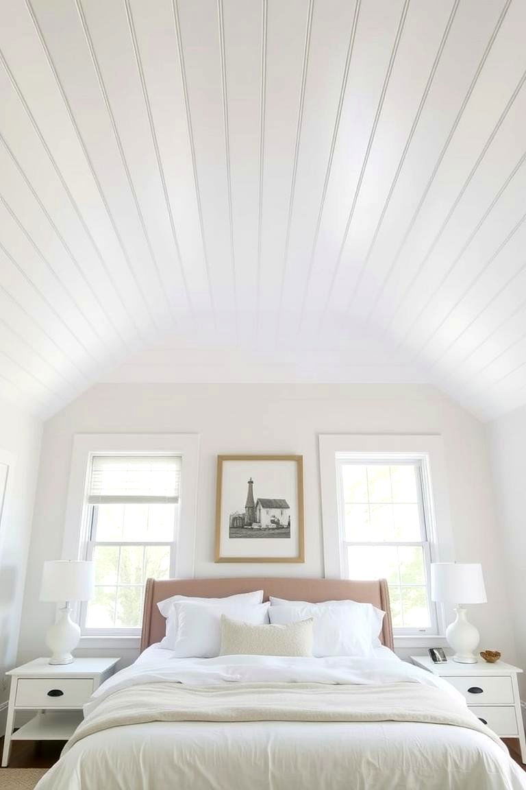 Painted Shiplap Ceiling - 24 Shiplap Ceiling Ideas