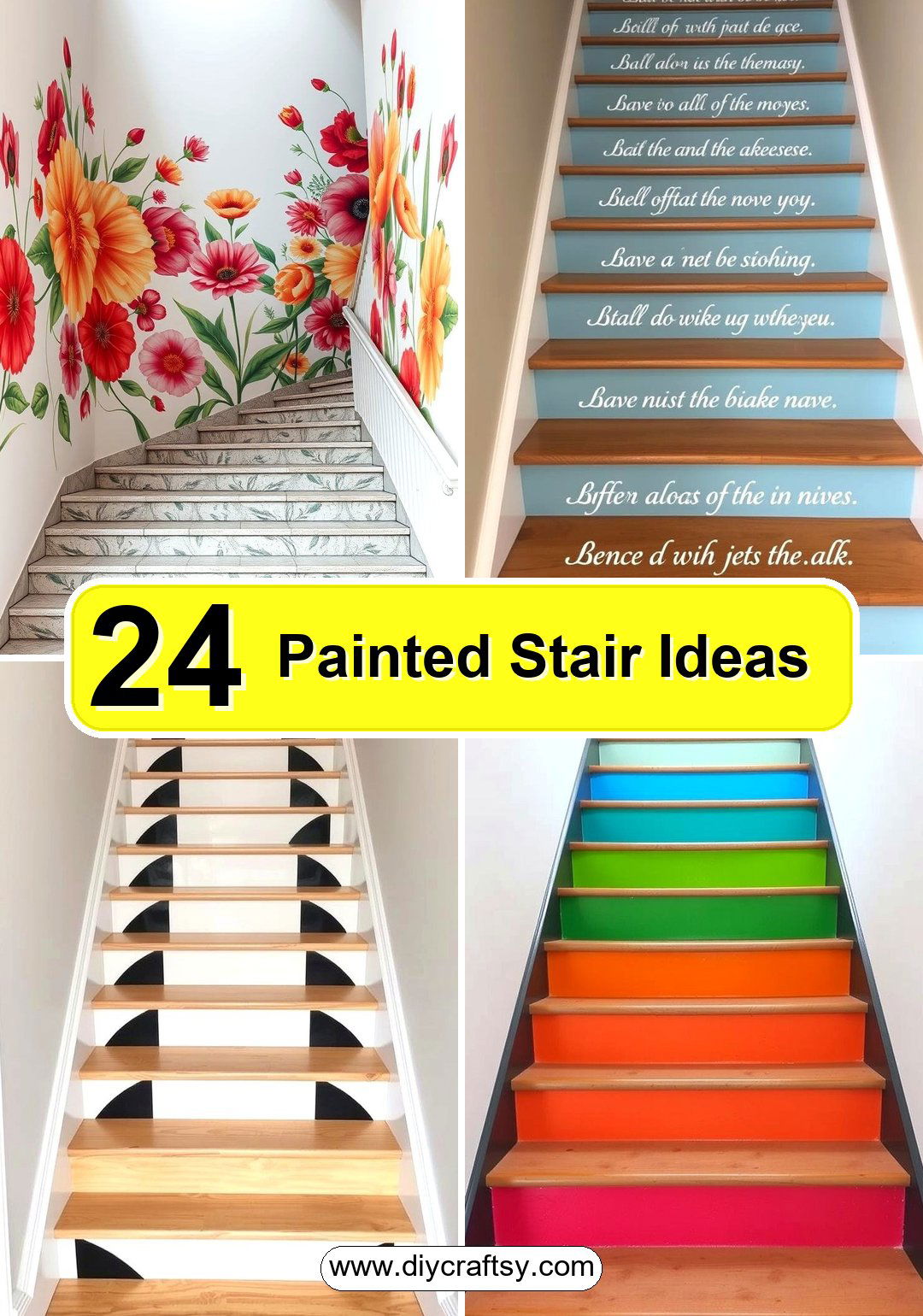 Painted Stair Ideas