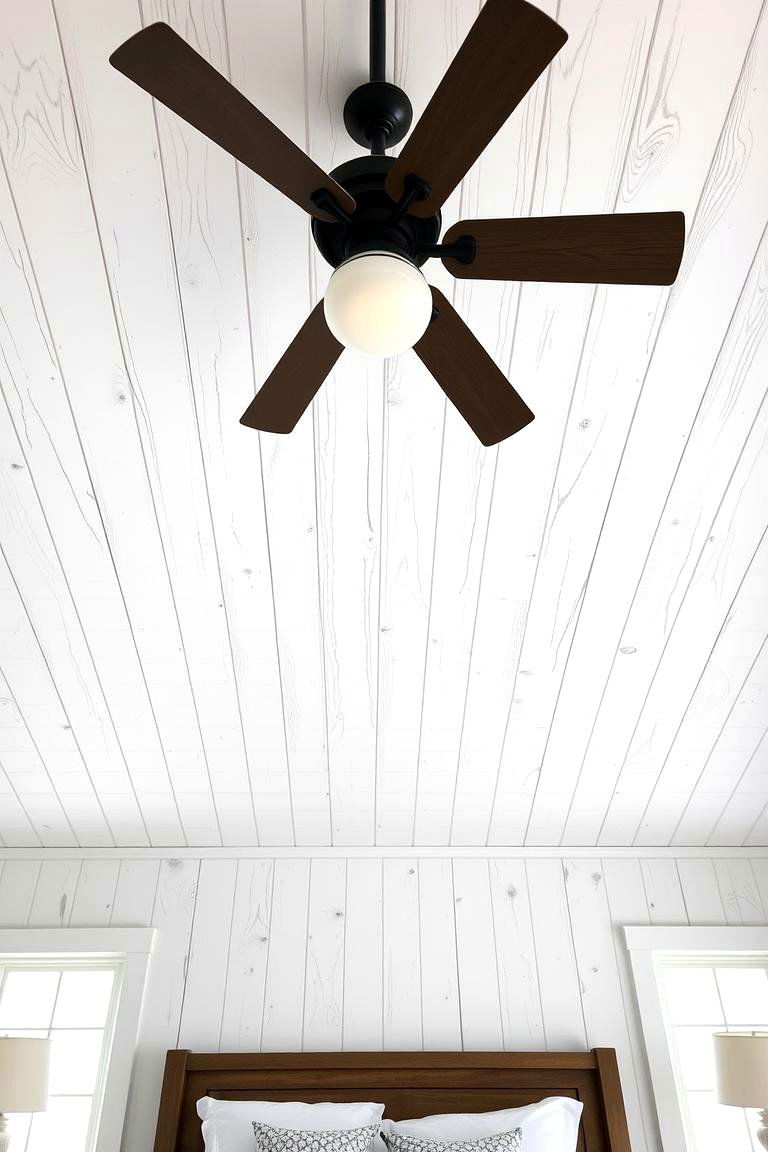 Painted Wood Ceiling - 24 Wood Ceiling Ideas