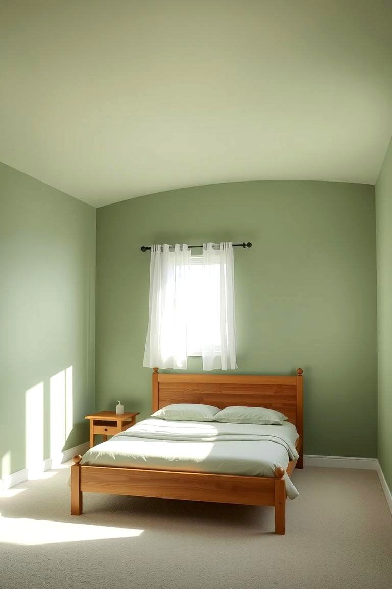 Painting All Walls Sage Green - 24 Sage Green Bedroom Ideas