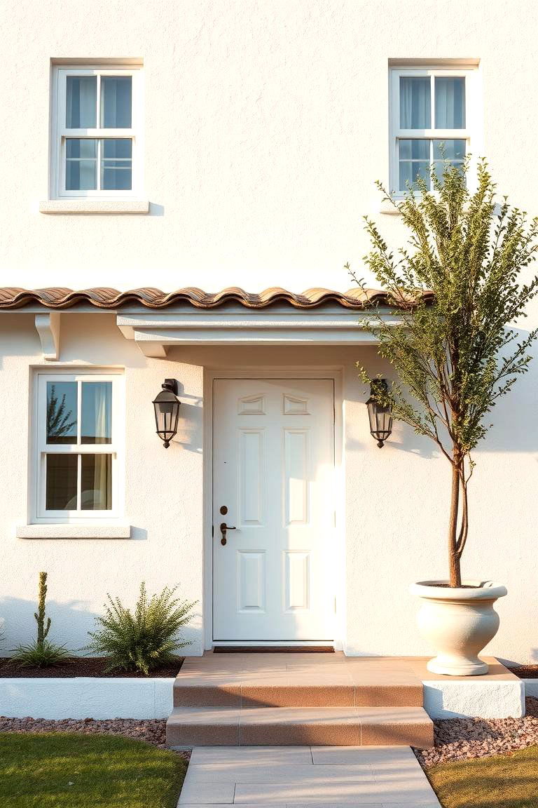 Pale Ivory - 24 Stucco Colors for Home Exteriors