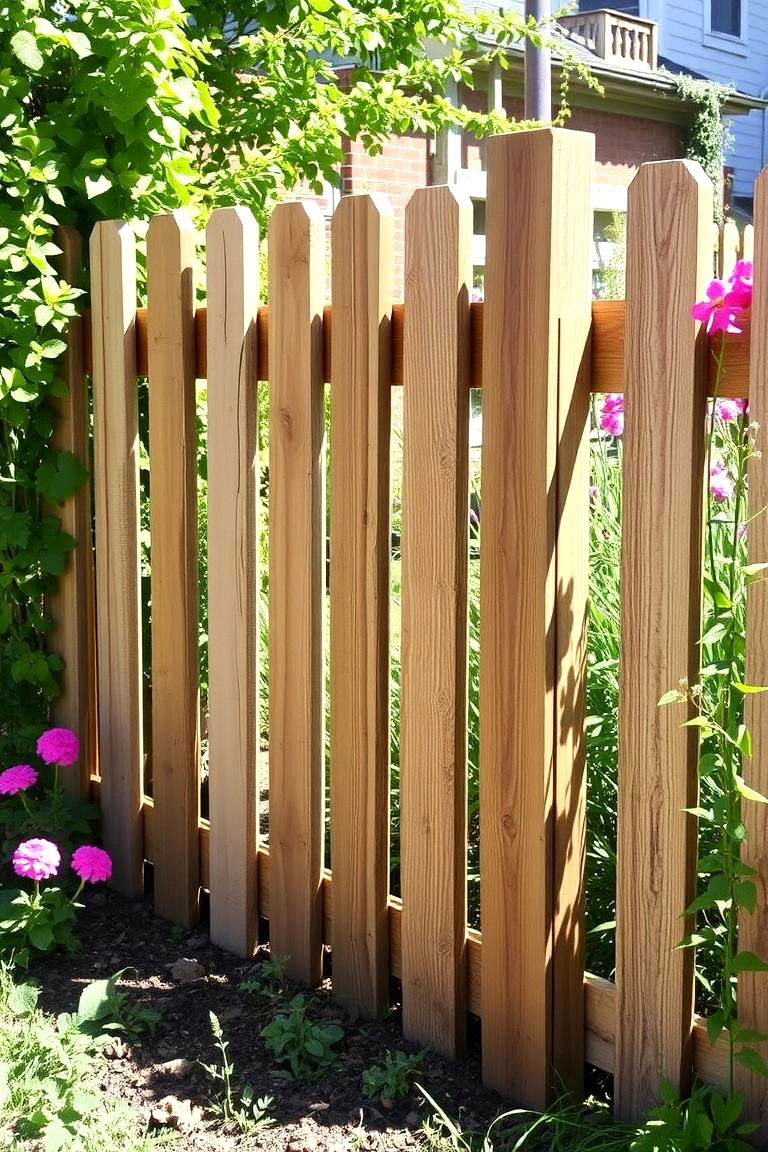 Pallet Wood Fence - 24 Temporary Fence Ideas