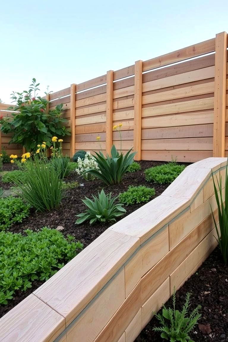 Pallet Wood Retaining Wall - 24 Wood Retaining Wall Ideas