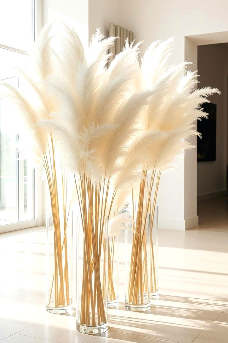 Pampas Grass Room Dividers - 24 Pampas Grass Decor Ideas