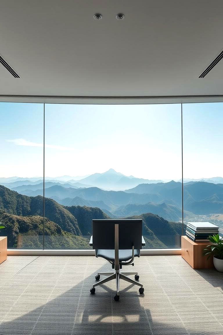 Panoramic Landscape Wallpaper - 24 Office Wallpaper Ideas