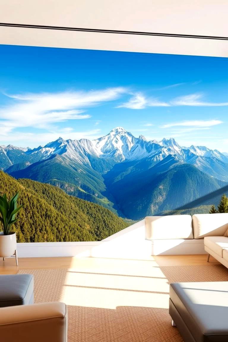 Panoramic View Mural - 24 Wall Mural Ideas