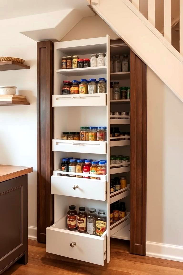 Pantry Cabinet Storage - 24 Under Stair Storage Ideas