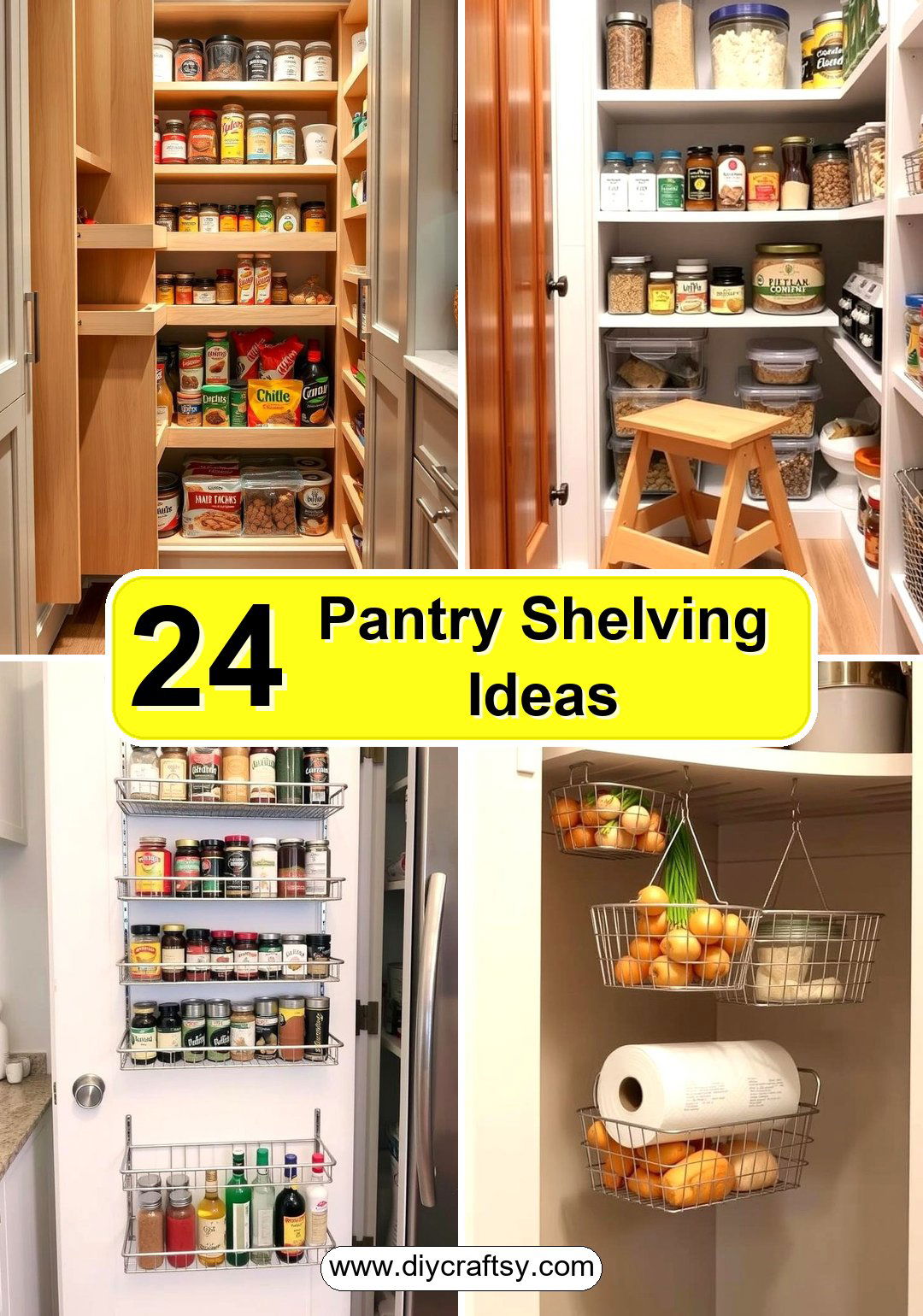 Pantry Shelving Ideas
