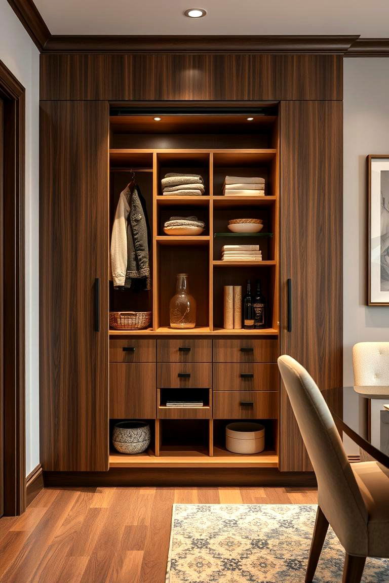 Pantry Wardrobe Combo Solutions - 24 Dining Room Storage Ideas